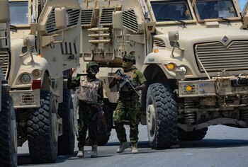 Las fuerzas policiales de Kenia,