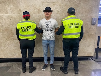 El sujeto fue detenido luego