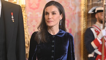 La reina Letizia termina el