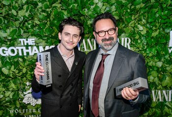 Timothee Chalamet y James Mangold