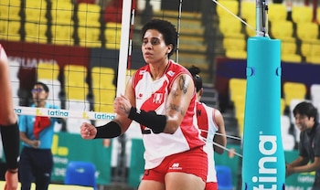 Thaisa Mc Leod fue parte de la selección peruana de vóley en los desafíos de este 2026.