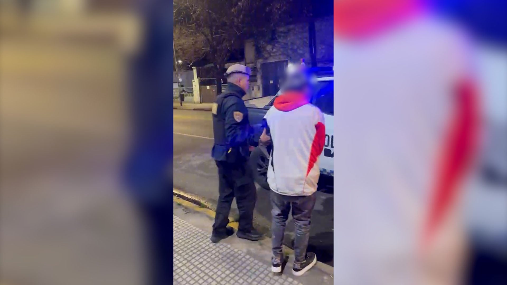 Uno de los detenidos, de 15 años, presenta el prontuario más extenso de los tres: acumula diez antecedentes