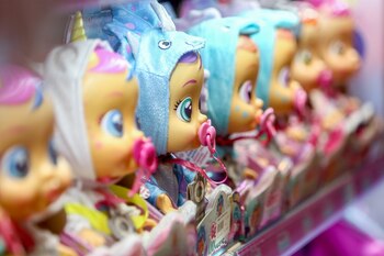 Evitar piezas pequeñas para menores