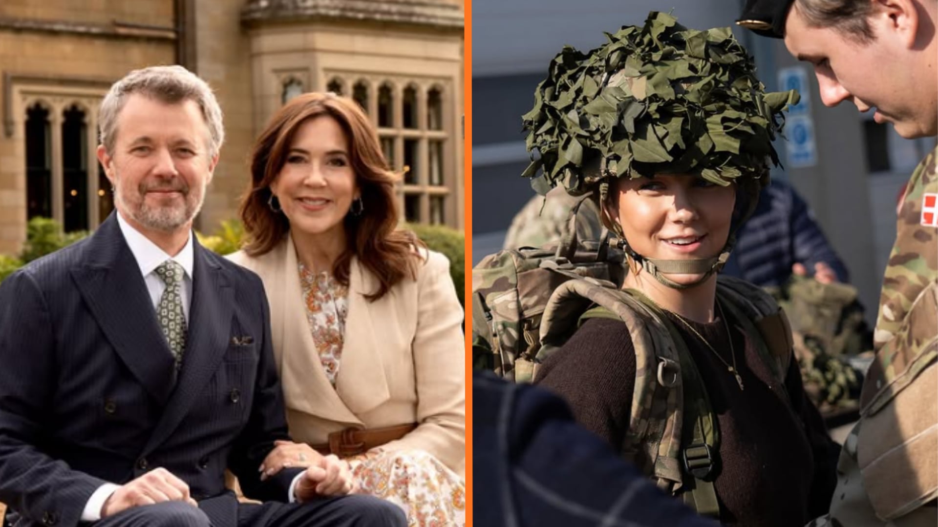 Los reyes Federico y Mary de Dinamarca y la princesa Isabella (Instagram)