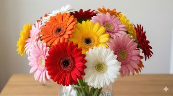 Las gerberas destacan por sus