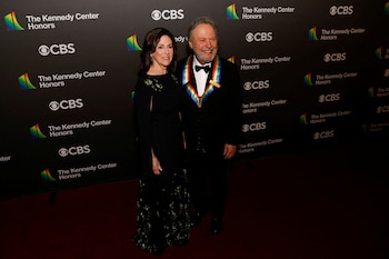 Billy Crystal y su esposa