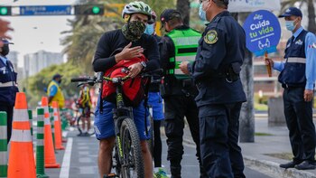 Multas a ciclistas: Policía informa