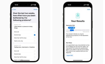 En la aplicación de Salud