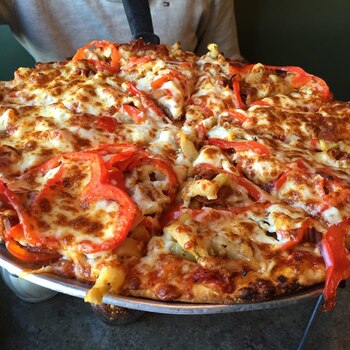 Pizzeria Santa Lucía, ubicada en