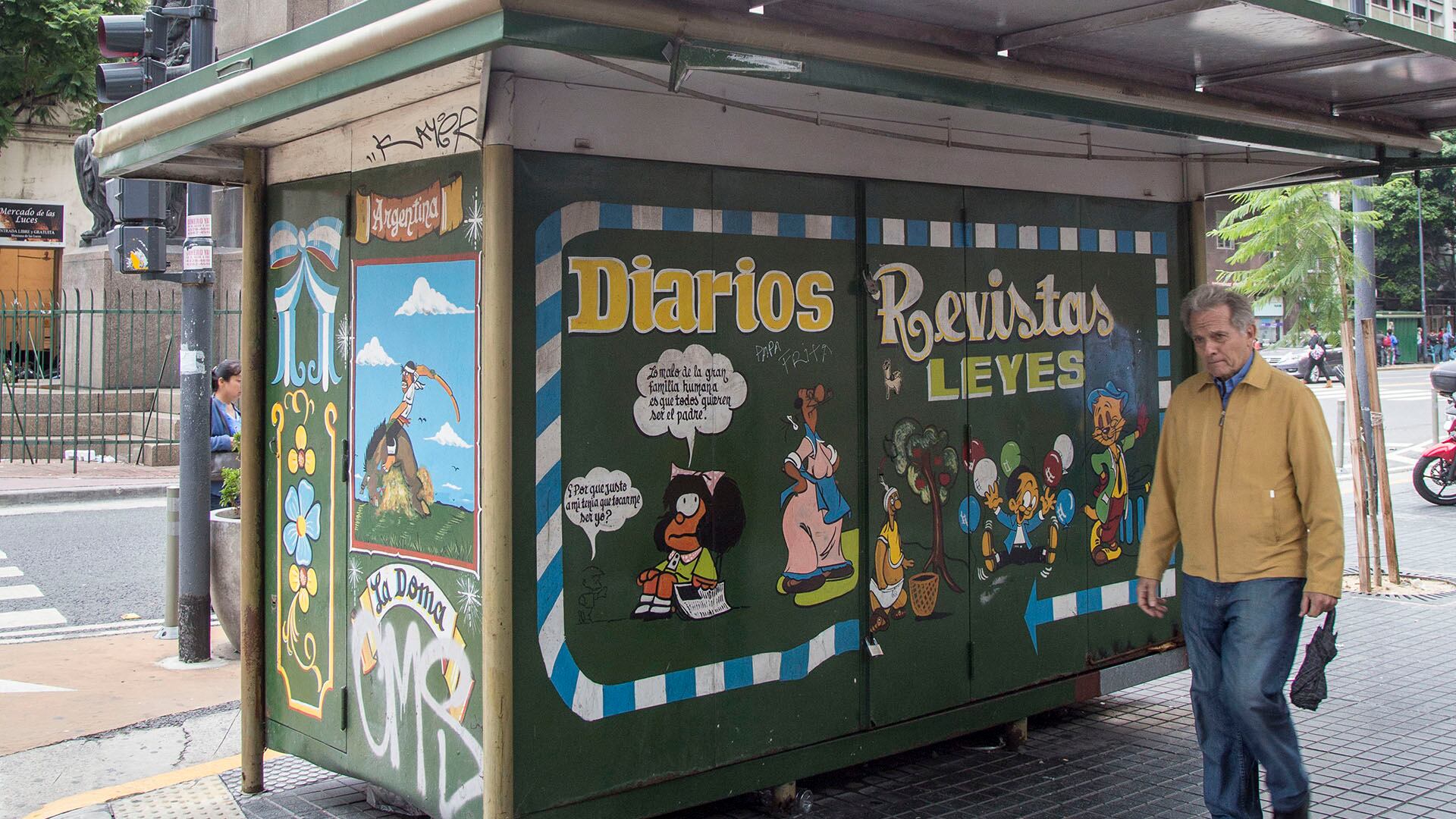 Los puestos de diarios y revistas quedaron habilitados para realizar tareas de servicio postal