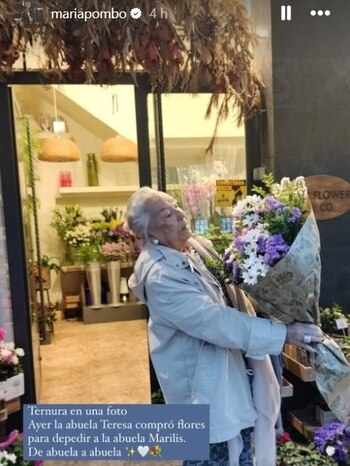 Teresa, la abuela materna de