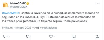 Marcha de seguridad en algunas