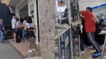 Joven que aprendía a conducir