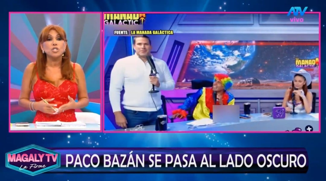 Magaly Medina arremete contra Paco Bazán tras pedir ir a su programa y lo rechaza: “Ni se asome, lo haré sacar con seguridad”. Captura: Magaly TV La Firme.