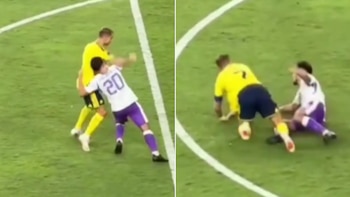 El áspero cruce entre Cristiano Ronaldo y un ex jugador de la selección argentina en la dura derrota de Al Nassr