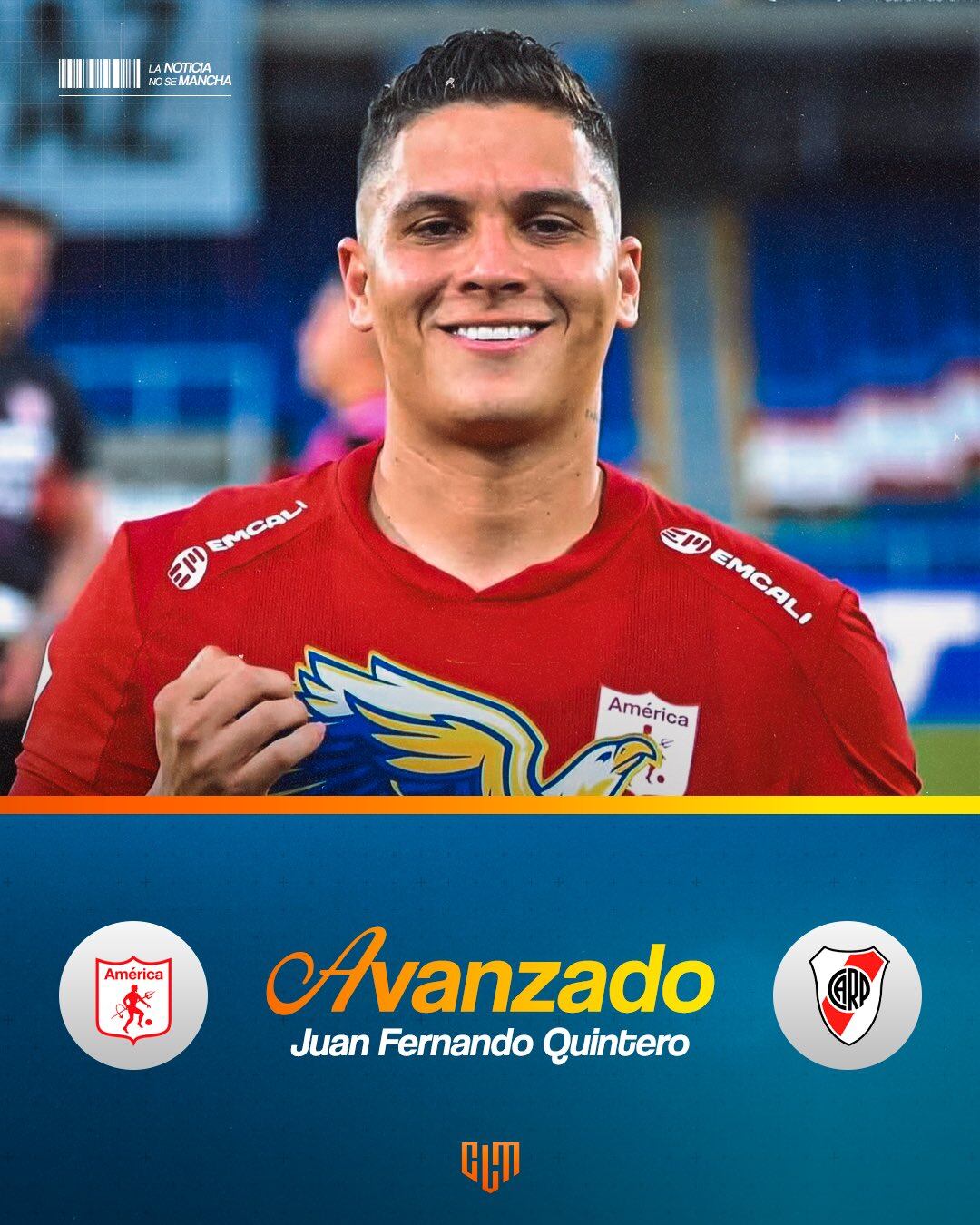 Juan Fernando Quintero estaría cerca de River Plate, otra vez- crédito @CLMerlo/X