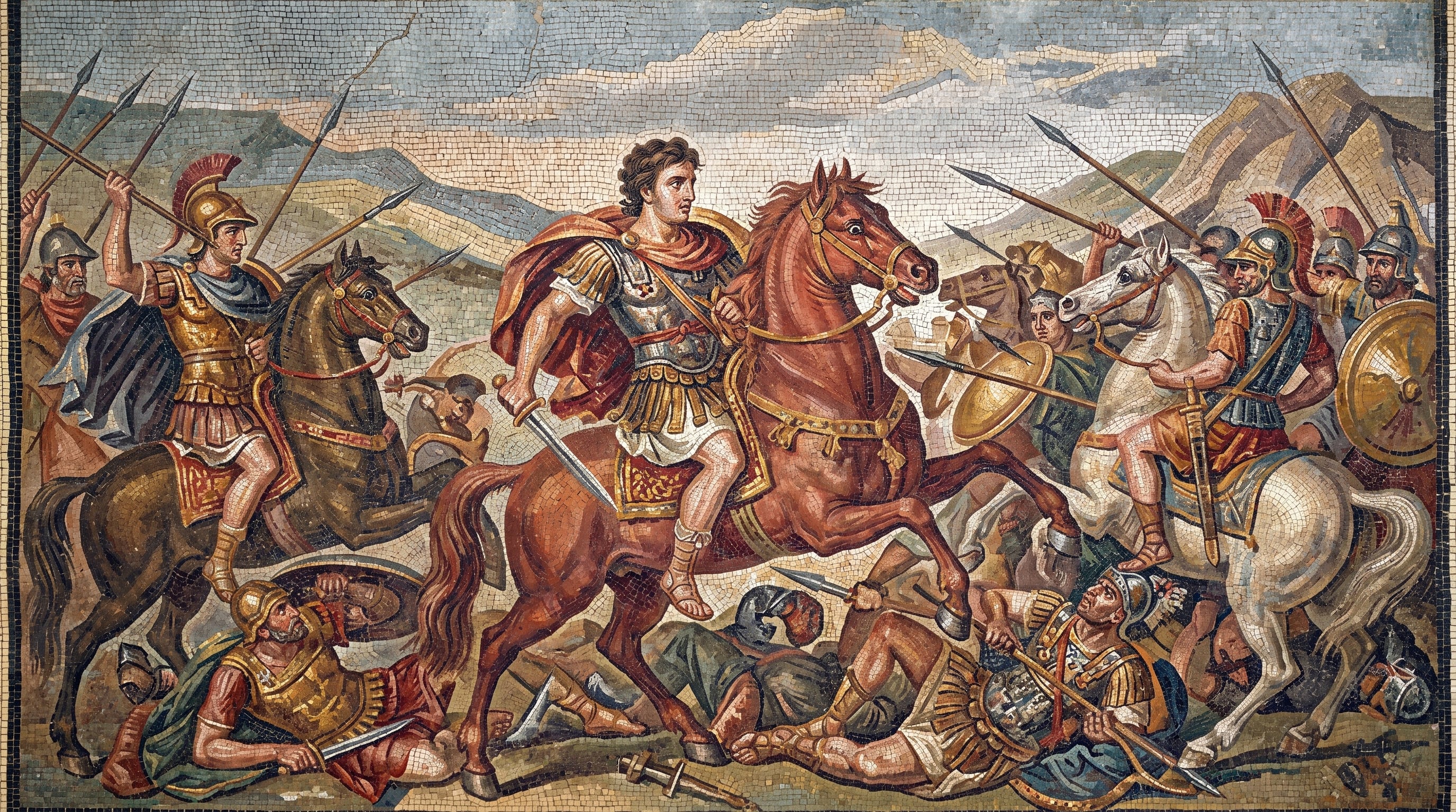 Alejandro Magno murió en Babilonia en junio de 323 a. C., a los 32 años, mientras preparaba una nueva campaña militar (Imagen Ilustrativa Infobae)