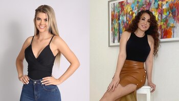 Brunella Horna y Janet Barboza