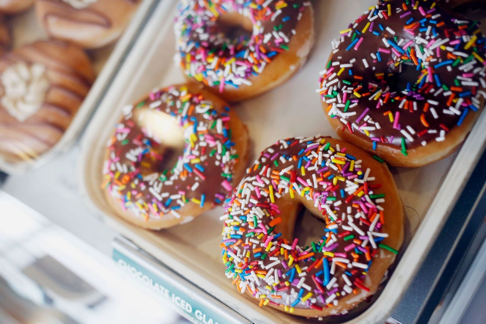 Krispy Kreme doughnuts. Photographer: Luke Sharrett/Bloomberg