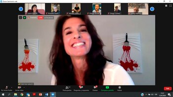 Gaby Sabatini agradeció al ex