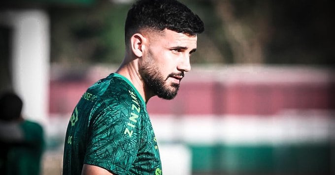 Ignácio se entrena con exigencia en Fluminense. - Crédito: Difusión