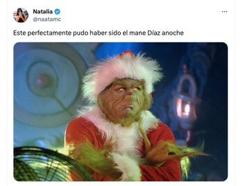 Hasta el famoso Grinch salió