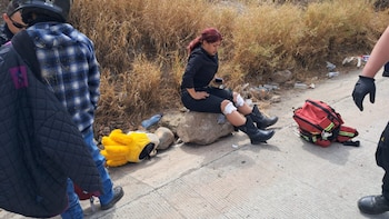 Al menos veinticinco motociclistas resultaron