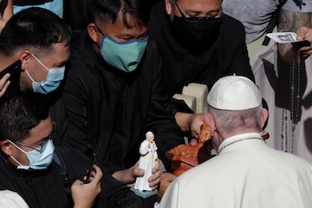 Papa Francisco Barbijo Mascarilla