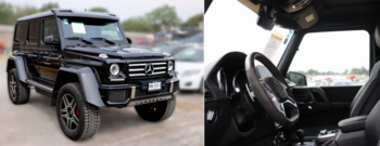 Vehículo marca Mercedes Benz G500