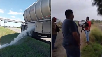 Miles de litros de combustible