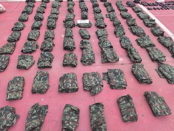 Ejército y Policía desmantelaron un