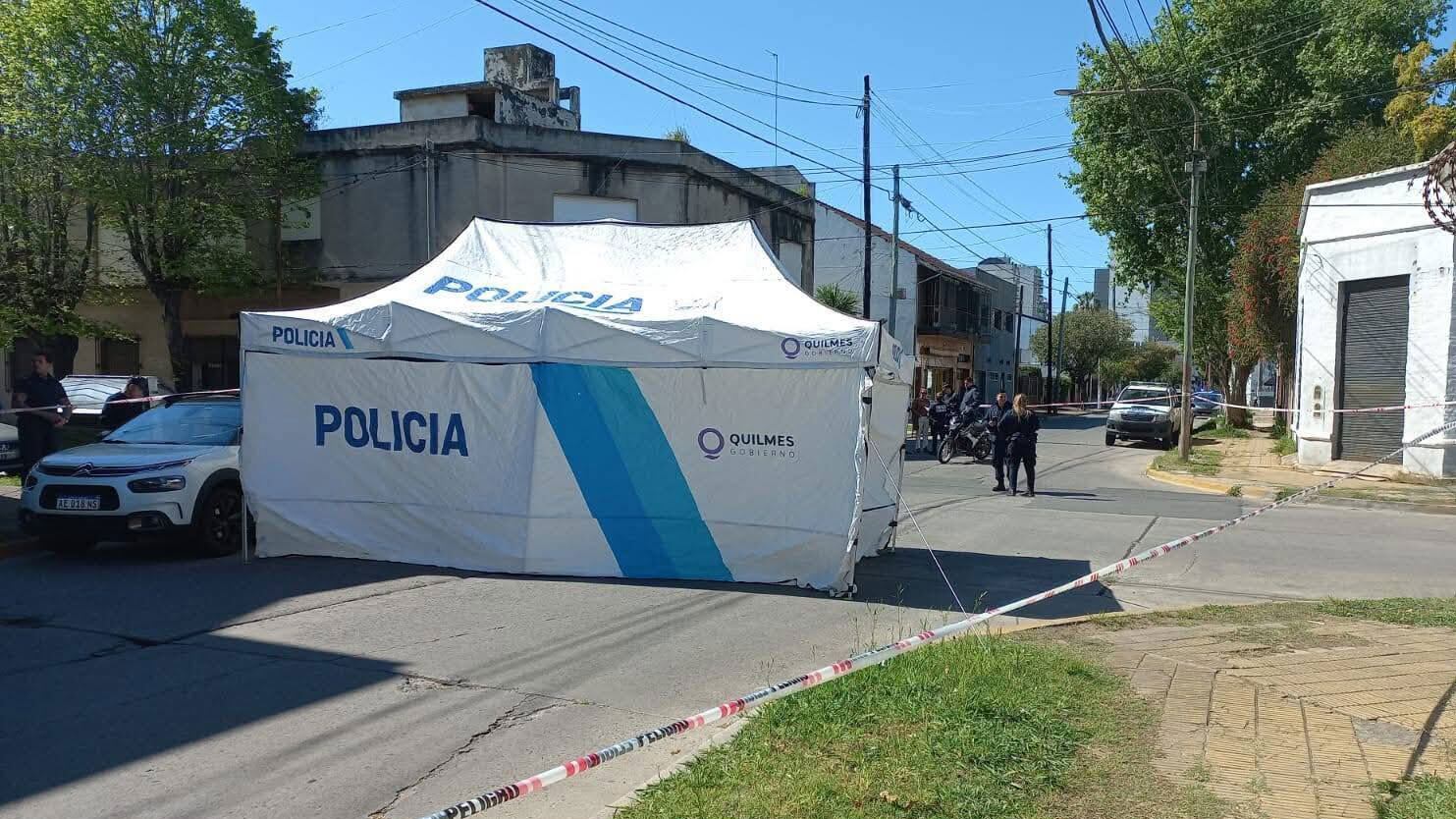 Un intento de asalto terminó con un delincuente muerto esta mañana en Quilmes