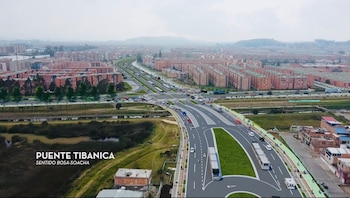 El puente Tibanica conectará la avenida Ciudad de Cali con la avenida Terreros, mejorando la movilidad para más de 250.000 habitantes - crédito Gobernación de Cundinamarca