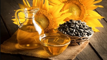 Girasol argentino en un mercado