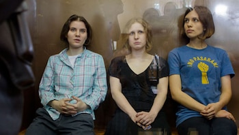 Las Pussy Riot en el
