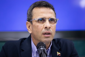 Henrique Capriles (EFE/ Rayner Peña