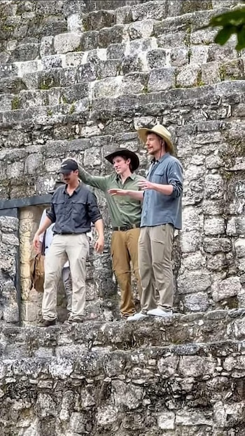 El influencer fue captado durante