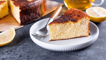 Tarta de queso saludable en