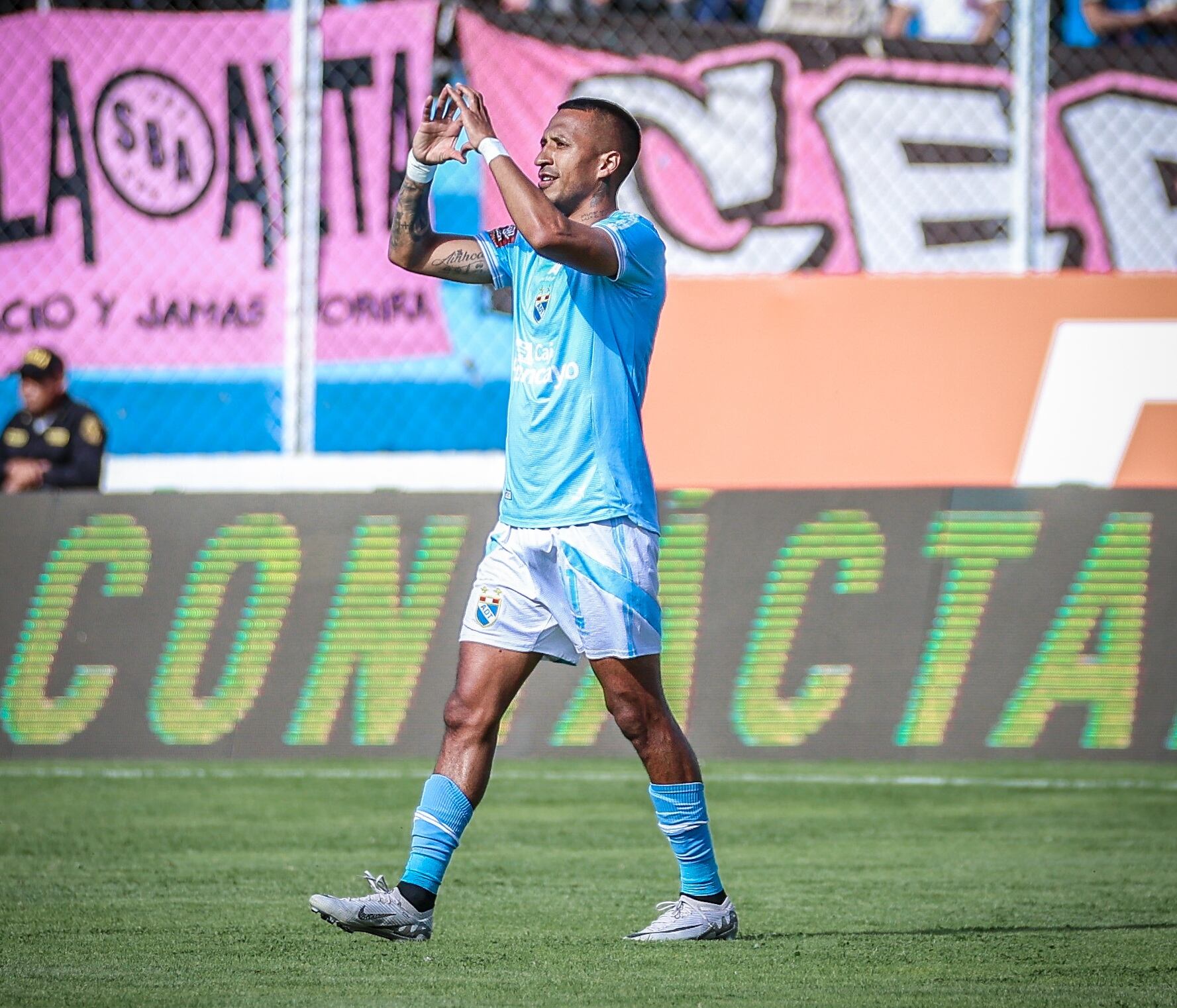 Jhonny Vidales es el máximo anotador de la Liga 1 2025 con 7 goles. - créditos: Liga 1