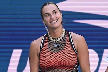 Aryna Sabalenka es la actual campeona del US Open y la próxima rival de la tenista colombiana María Camila Osorio - crédito Reuters