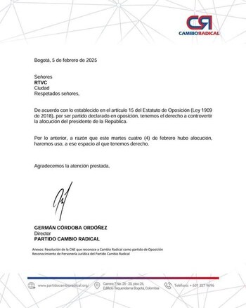 Las cartas de los líderes