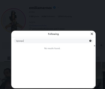 Emilia Mernes respondió al unfollow de La Joaqui y también dejó de seguir a la cantante en redes sociales