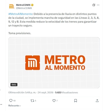 (X/ @MetroCDMX)