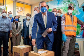 Luis Abinader, candidato presidencial del