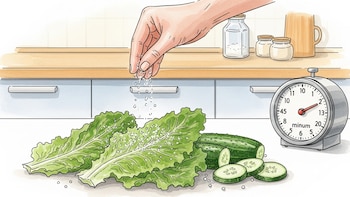 El truco de cocina que devuelve la vida a las verduras marchitas