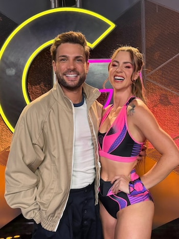 Ducelia Echevarría agradece a Nicola Porcella tras ser eliminada de ‘Guerreros Mundiales’. IG