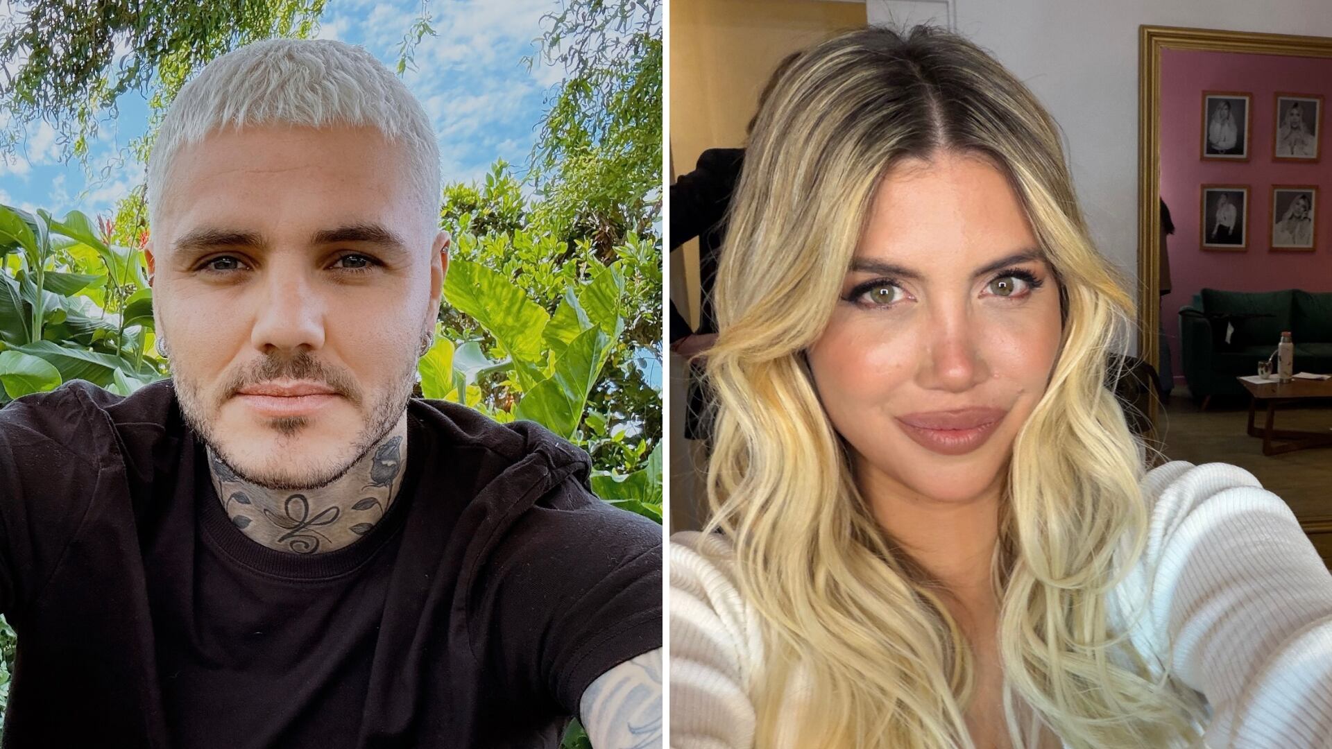 Las insólitas fotos que compartió Mauro Icardi después de blanquear su infidelidad con la China Suárez