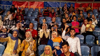 El público observa el espectáculo