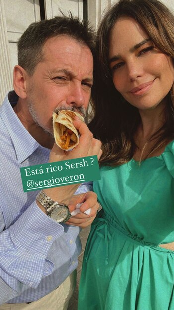 Romina Pereiro y Sergio Verón