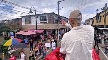 La Liendra tuvo caravana de